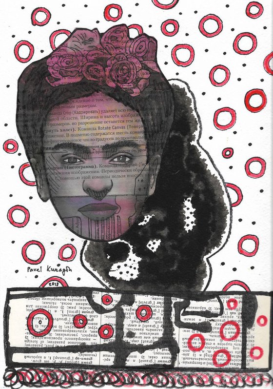 Portrait of Frida # 42