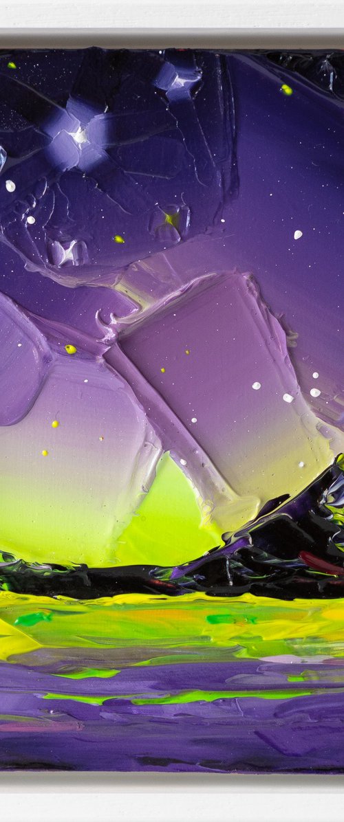 Iridescent Night Sky 26 by Joseph Villanueva