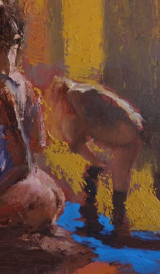 Two women in sun