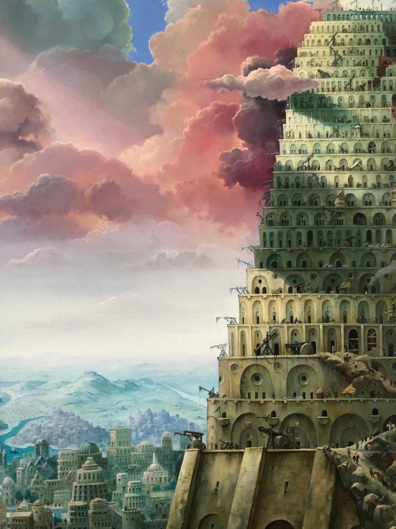 The tower of Babel (Big) . | Artfinder