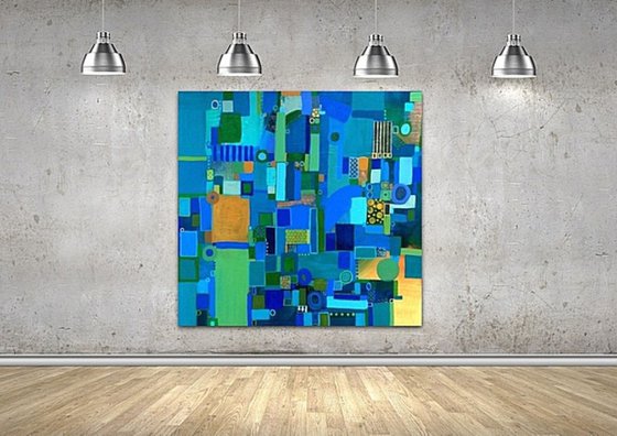 Urban Vista -Large Canvas