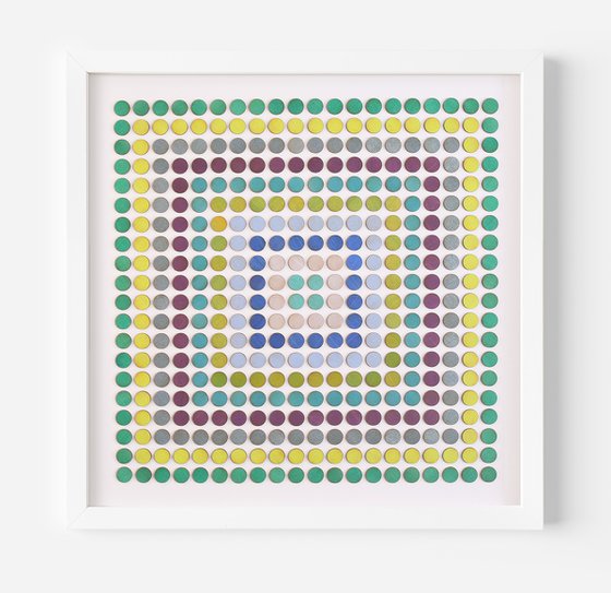 Concentric Squares Green