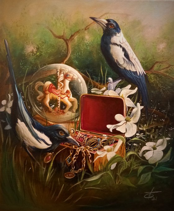 The magpie's treasure