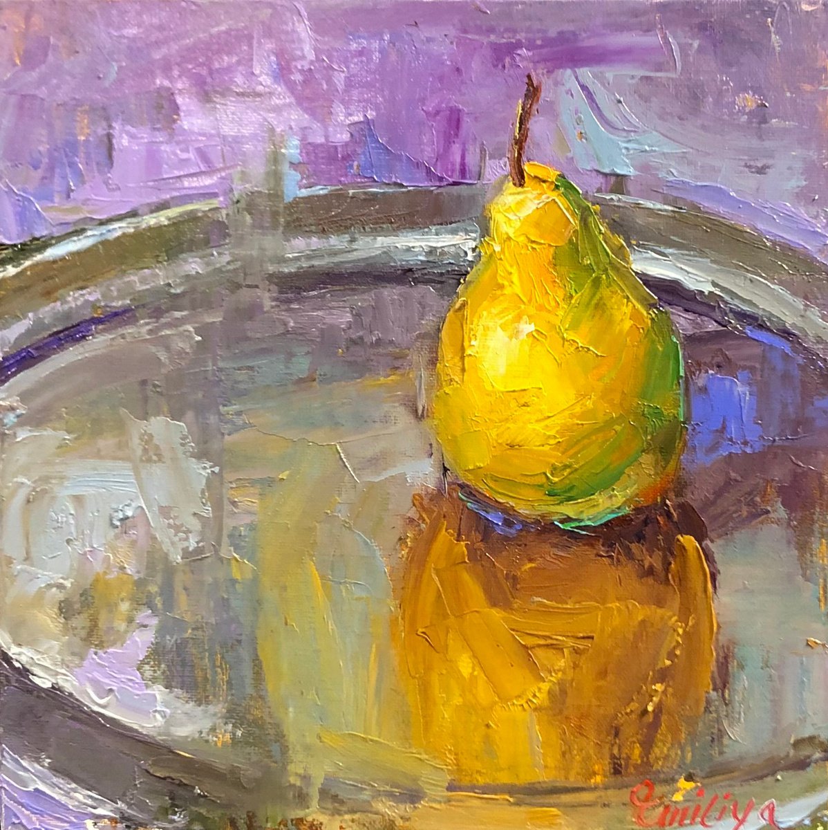 Lonely Pear by Emiliya Lane