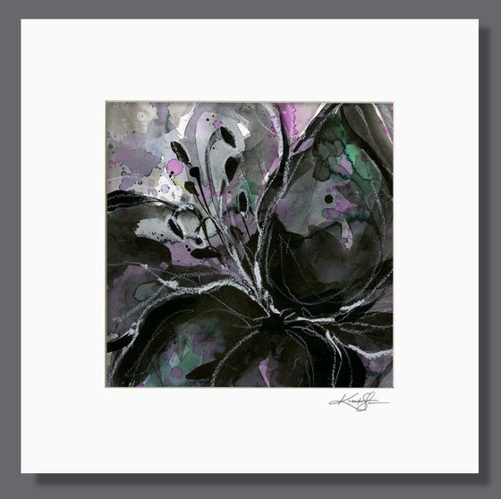 Organic Impressions Collection 15 - 3 Floral Paintings