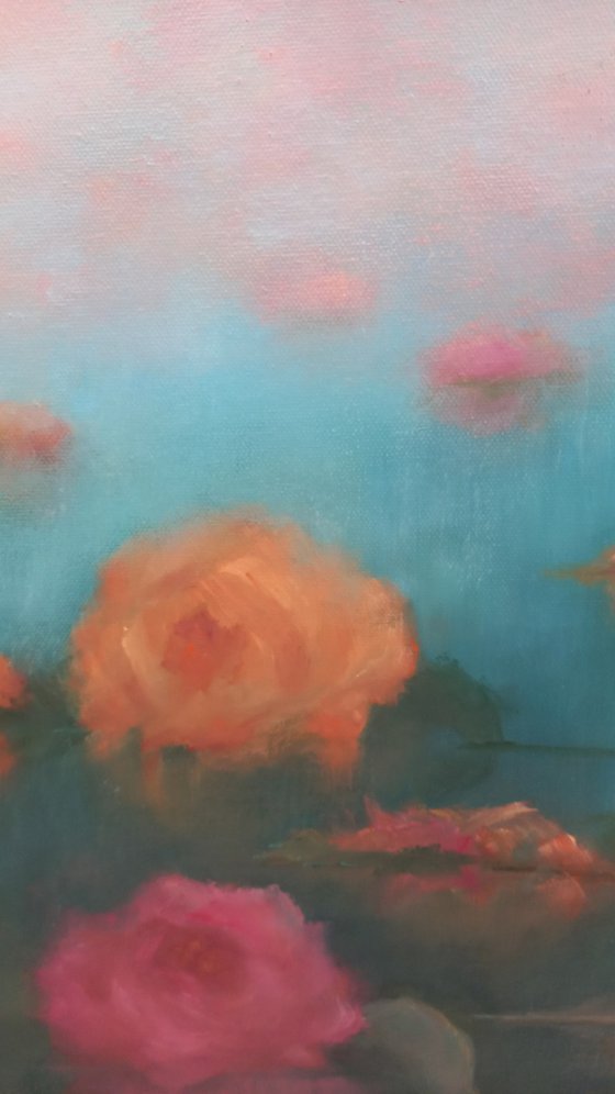 Roses Reflecting