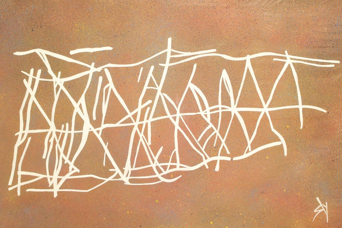 Urban And Pop Abstract Painting By Juan Sly, 47 X 30", The Greatest Painting...(Hbc), Original Artwork