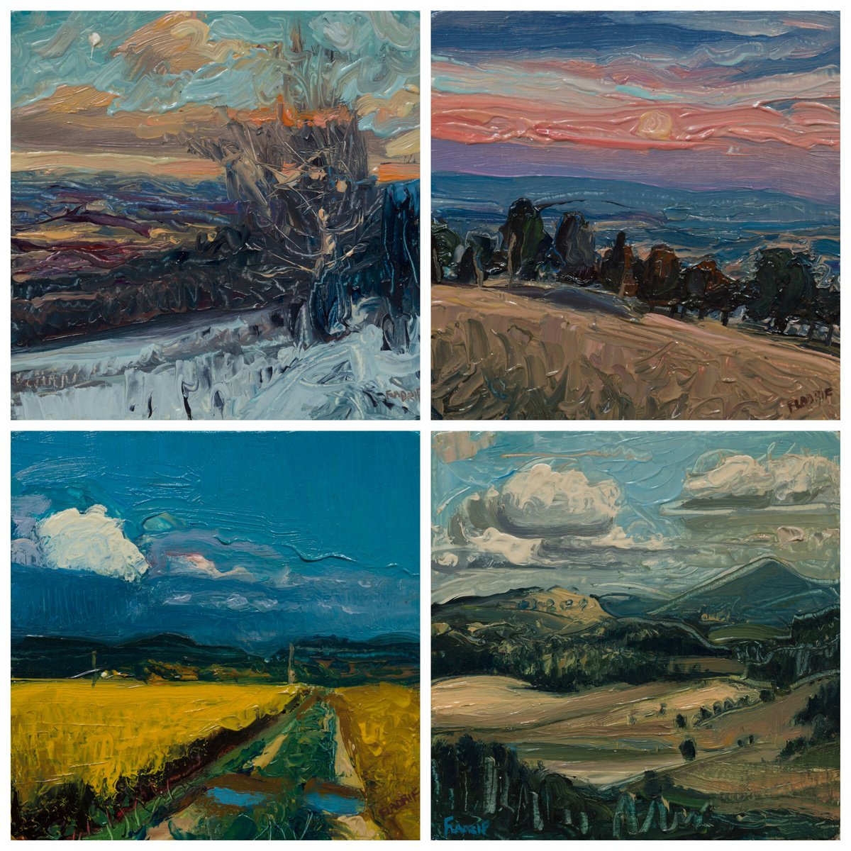 Four Seasons in the Mountains by Wojciech Pater