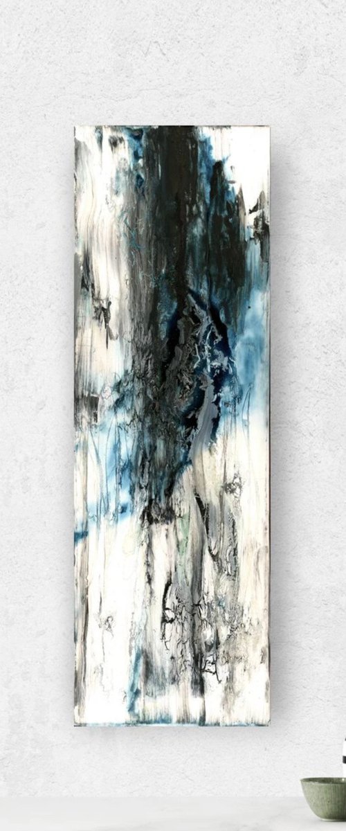 Snowfall on Water by Kathy Morton Stanion