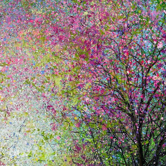 Cherry Blossom Woodland