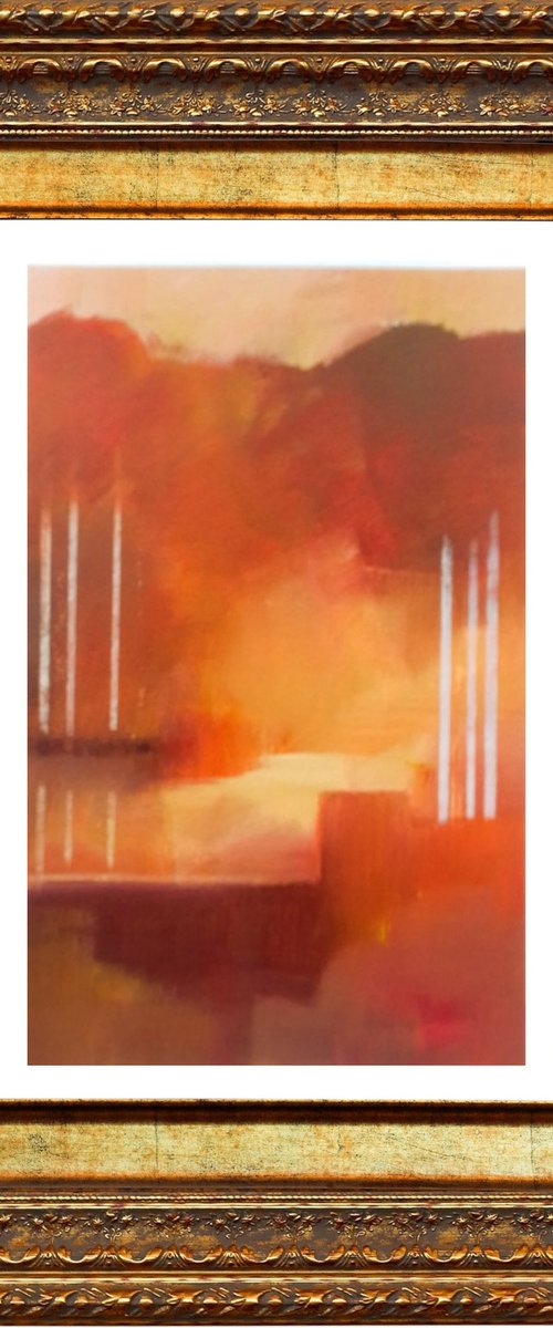 Autumnal Reflections II by Jan Rippingham