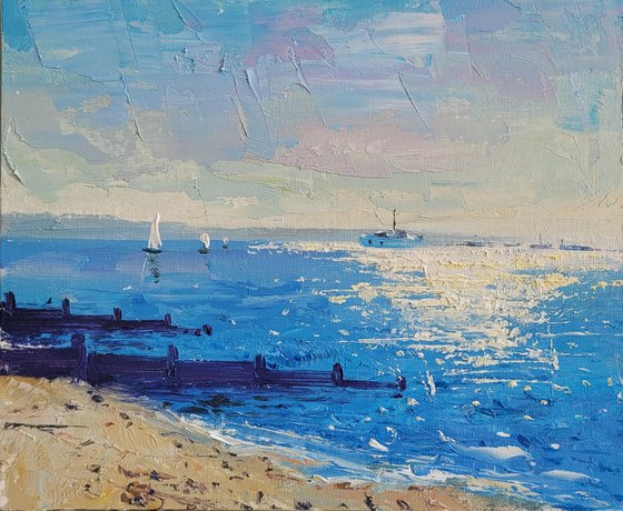 Whitstable beach Kent