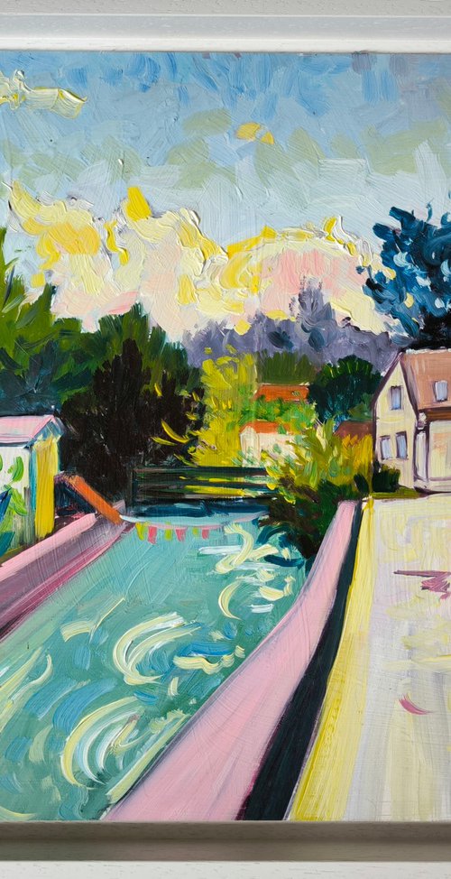 Two Sisters by the Water by Linda Clerget