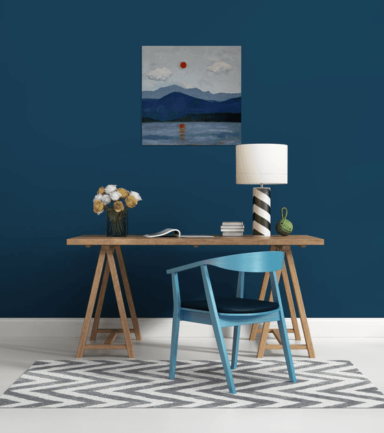 Sunset Lake Champlain