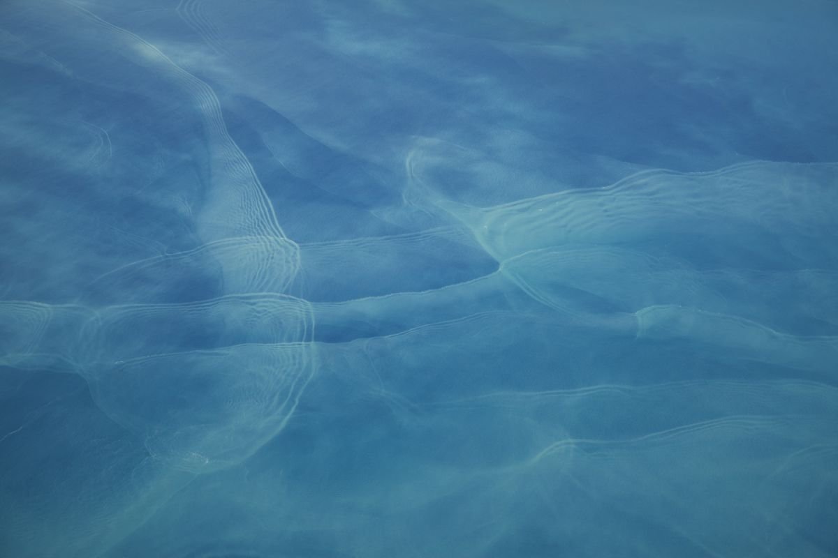 Photorealistic Landscape Photograph By Michael Filonow, 32 X 22", Blue Chile, Original Artwork