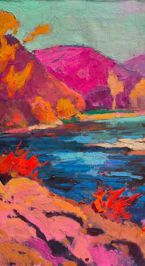 Pink Autumn by Alexander Shandor