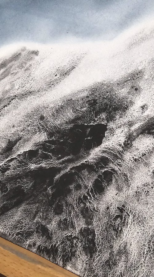 Silent Winter Ridge by Elena Genkin