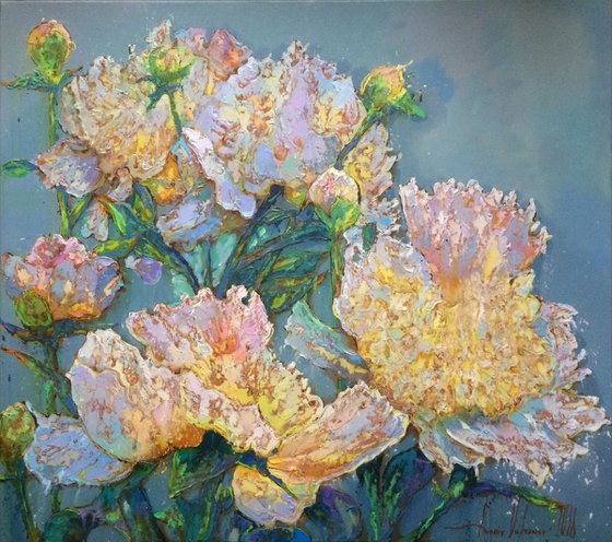 Peonies / 80 - 90 cm.