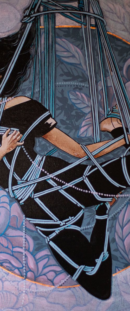 Shibari movement 2 by Tetiana Cherevan