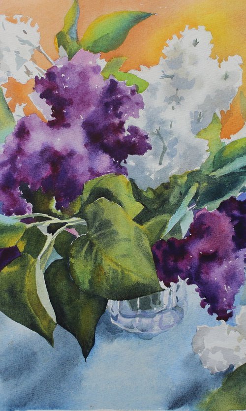 LILAC BOUQUET#5 by Yurii Pashkov
