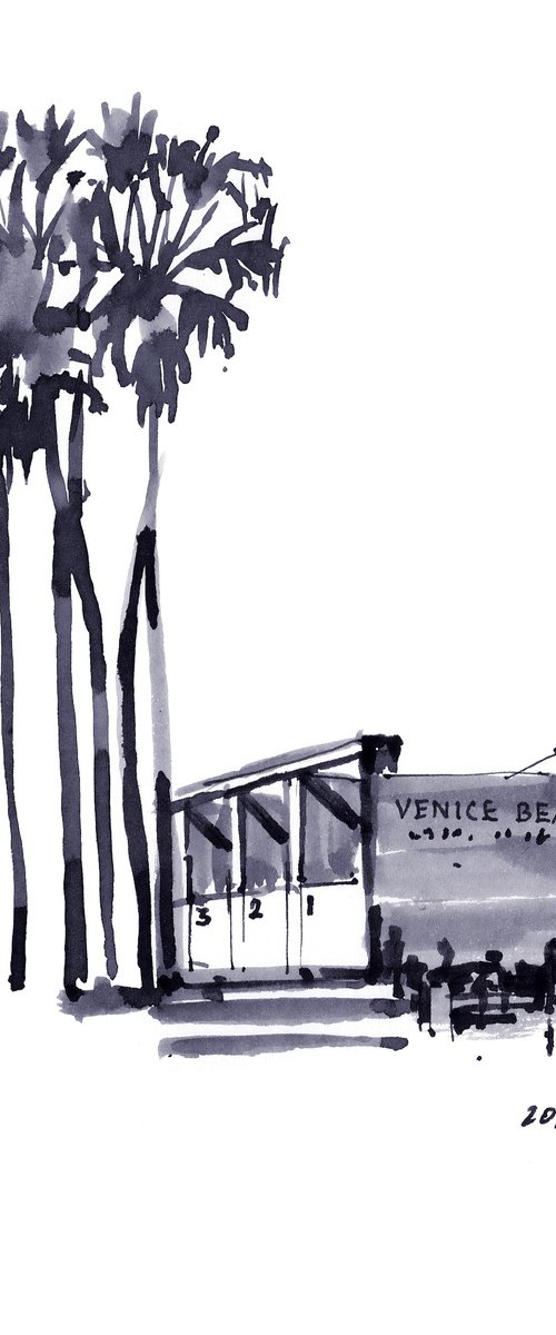 Venice Beach in LA by Tatiana Alekseeva