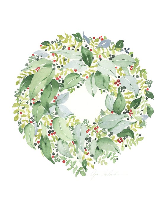 Greenery wreath