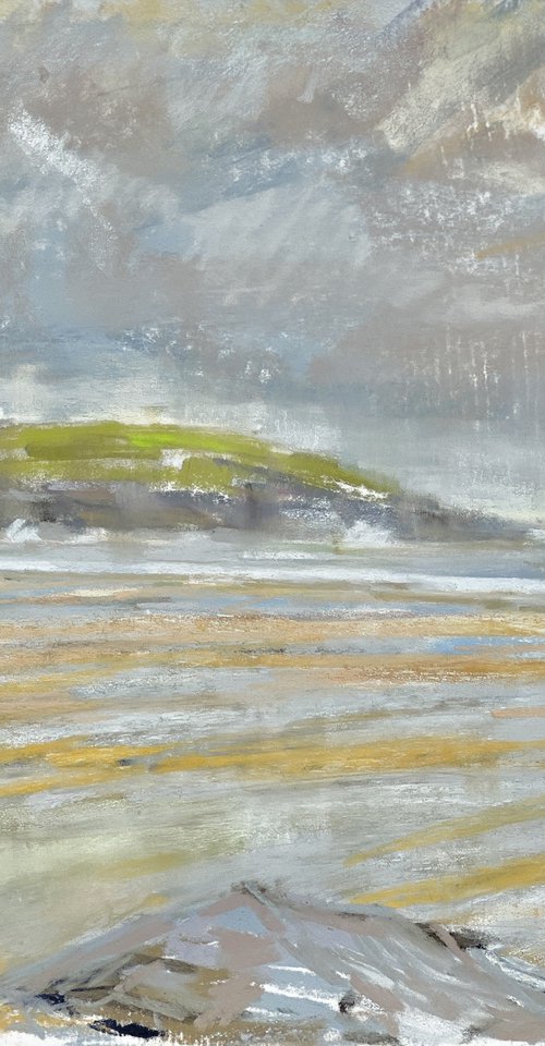 Harlyn Bay, Cornwall by Louise Gillard