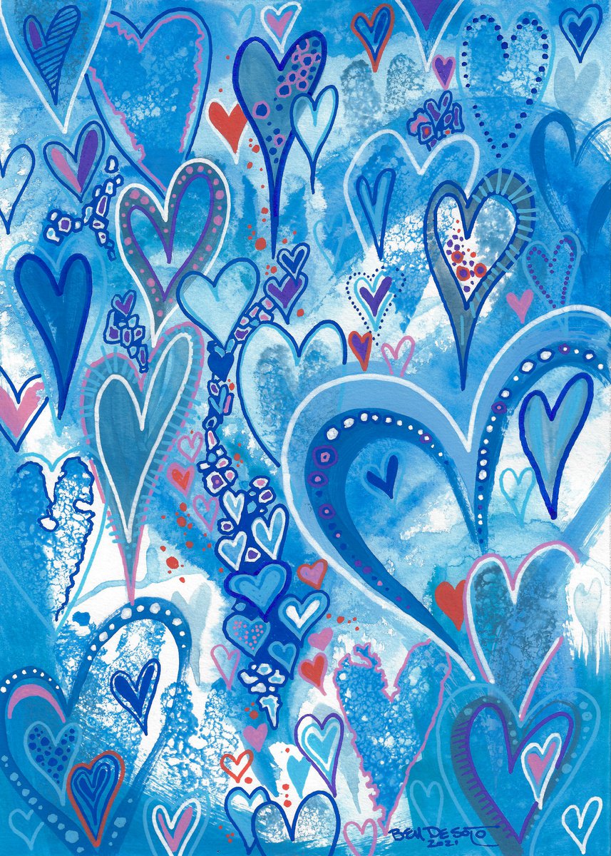 Blue Love by Ben De Soto