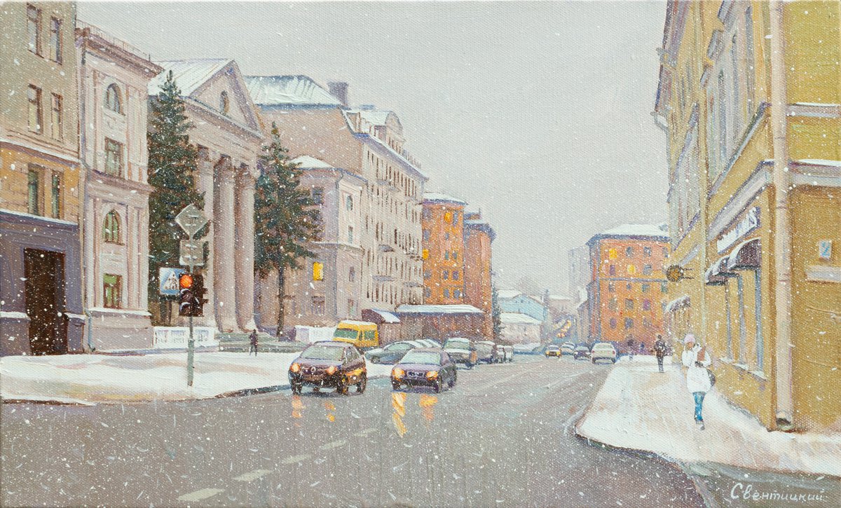 Winter city by Igor Sventitski