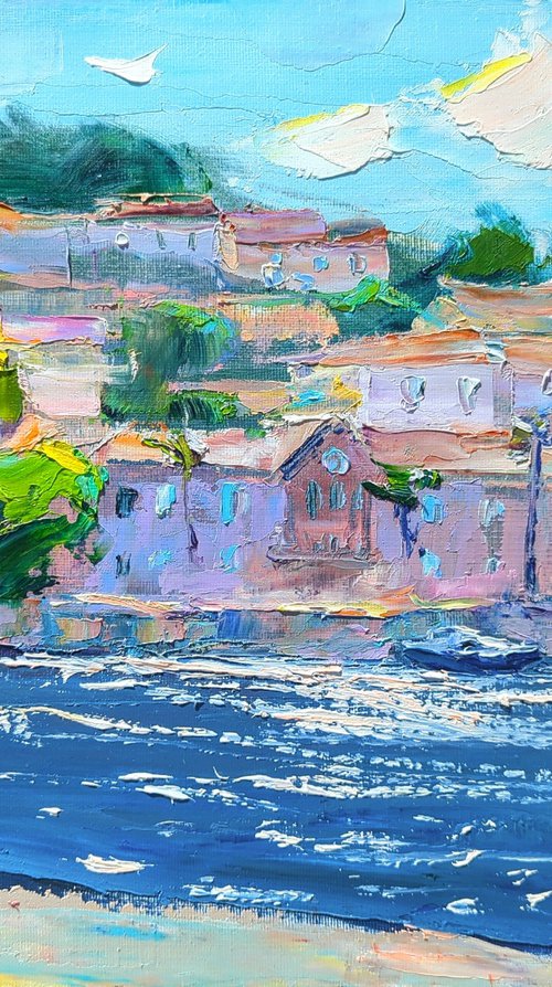 Sunny Korcula by Helen Shukina