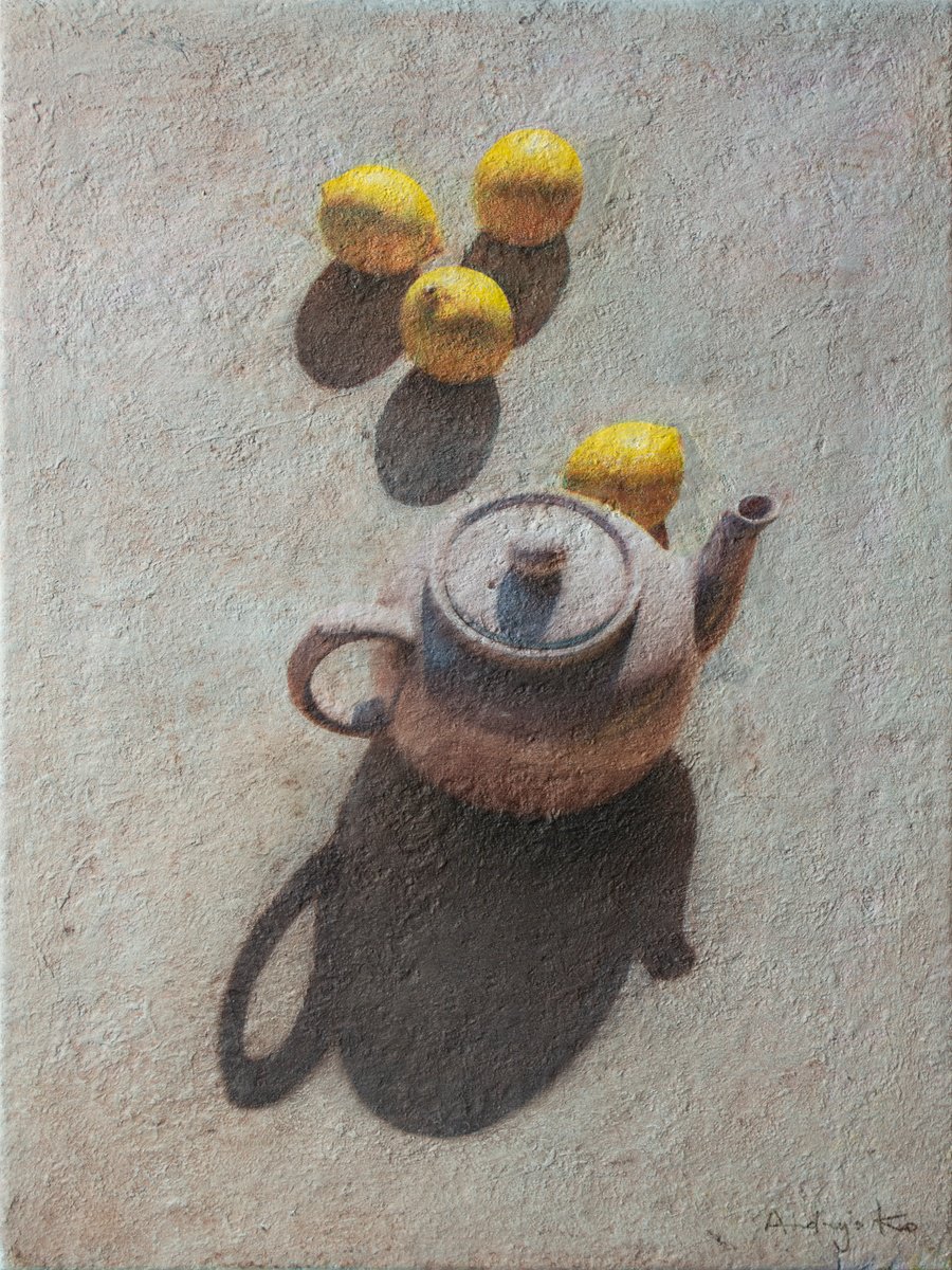 The Teapot and Lemons by Andrejs Ko