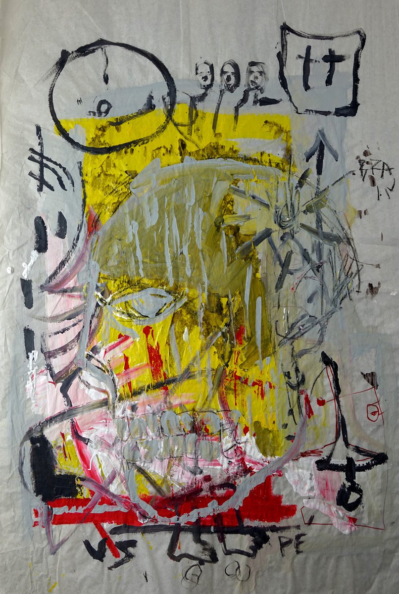 Abstract in Yellow by Al Varo