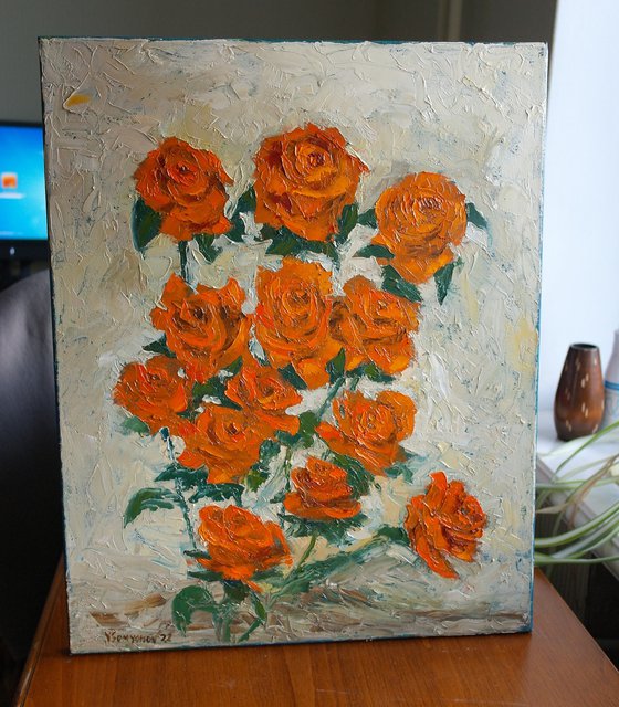 Orange Roses
