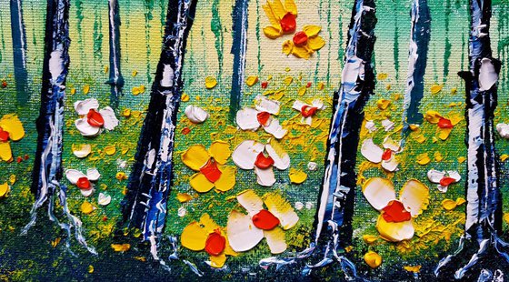"Buttercup Forest & Flowers in Love"
