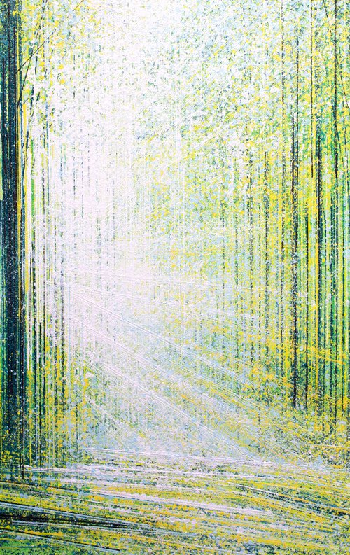 Light Through Spring Trees by Marc Todd