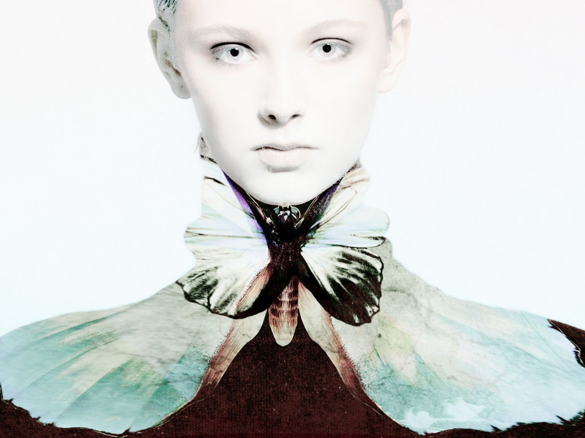 Angels & Butterflies - By TOMAAS prints under acrylic glass for sale by TOMAAS