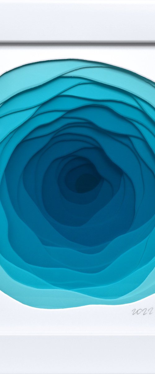 Turquoise Abyss by Olga Skorokhod