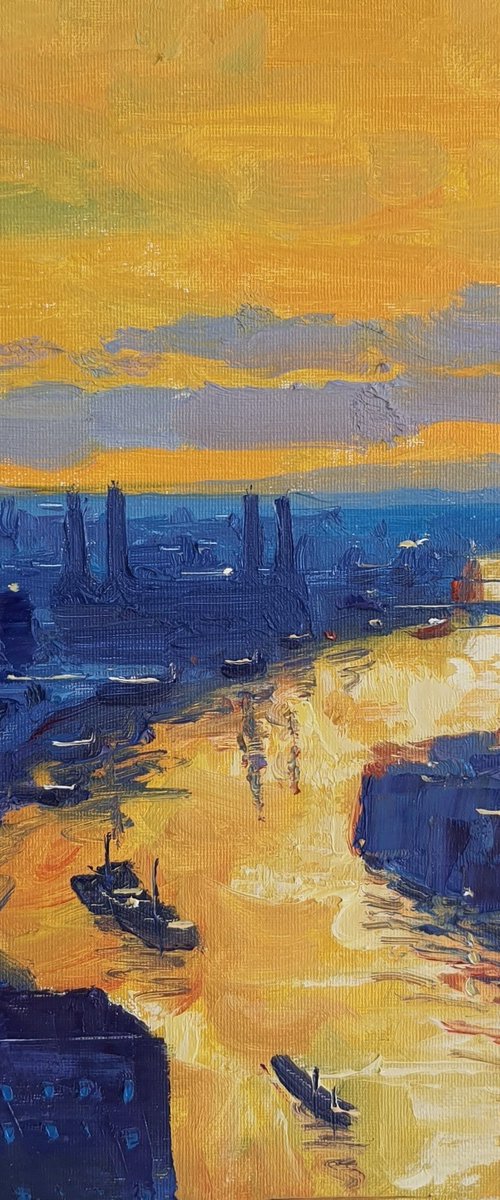 View of London by Roberto Ponte