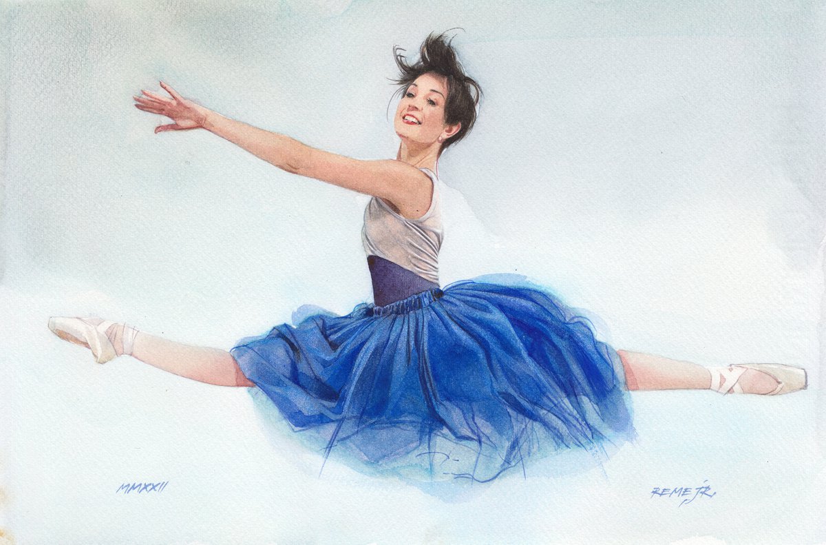 Ballet Dancer CCXLIII by REME Jr.