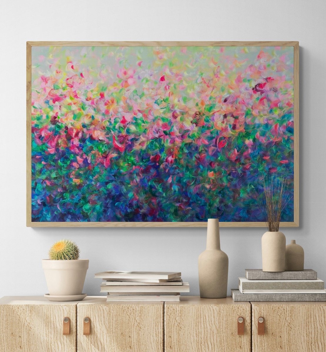 Let The Love Grow By Katherine Spiller, 37 X 25, Artwork For Sale On Artfinder