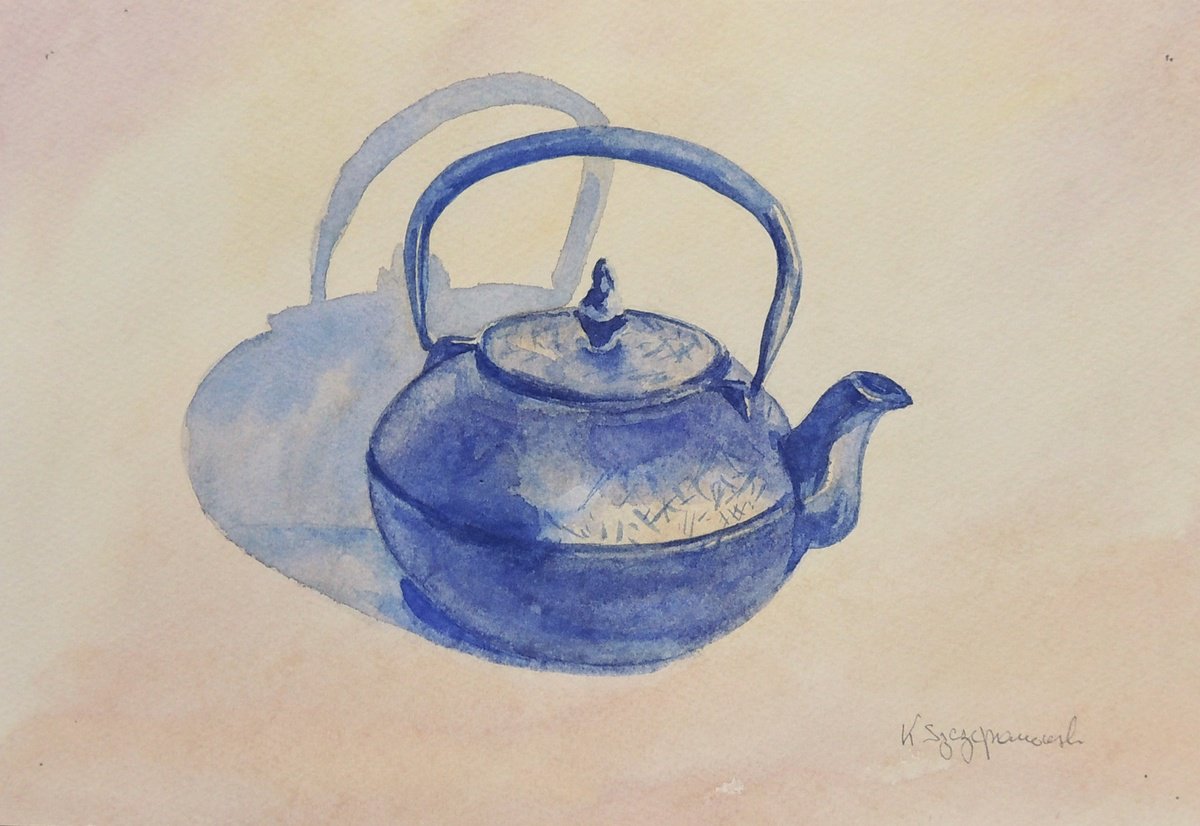 Tea kettle by Krystyna Szczepanowski