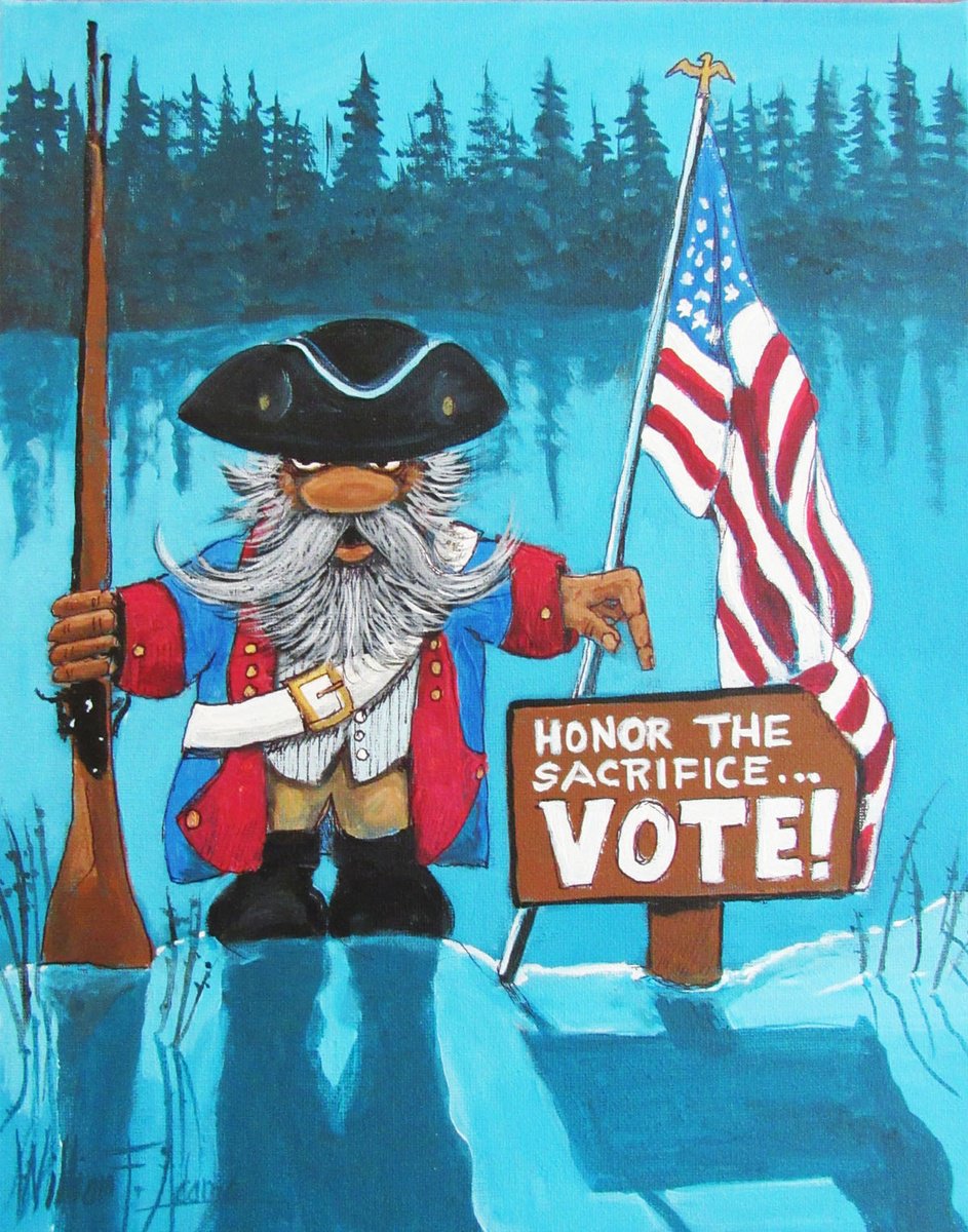 Honor the Sacrifice... VOTE! by William F. Adams