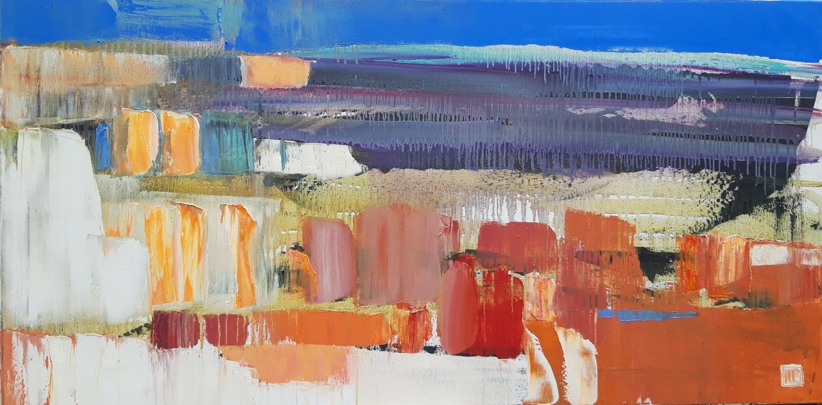 Autumn Motif. By Lesya Ros, 47 X 24, Artwork For Sale On Artfinder