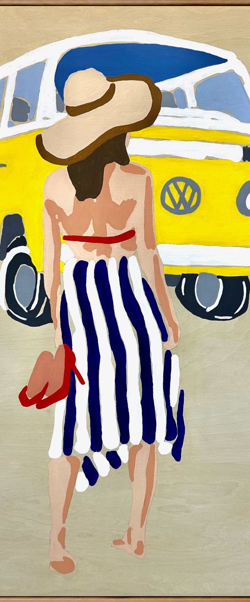 Snapshots of Summer Kombi 64cm x 94.5cm by DEBORAH LANG