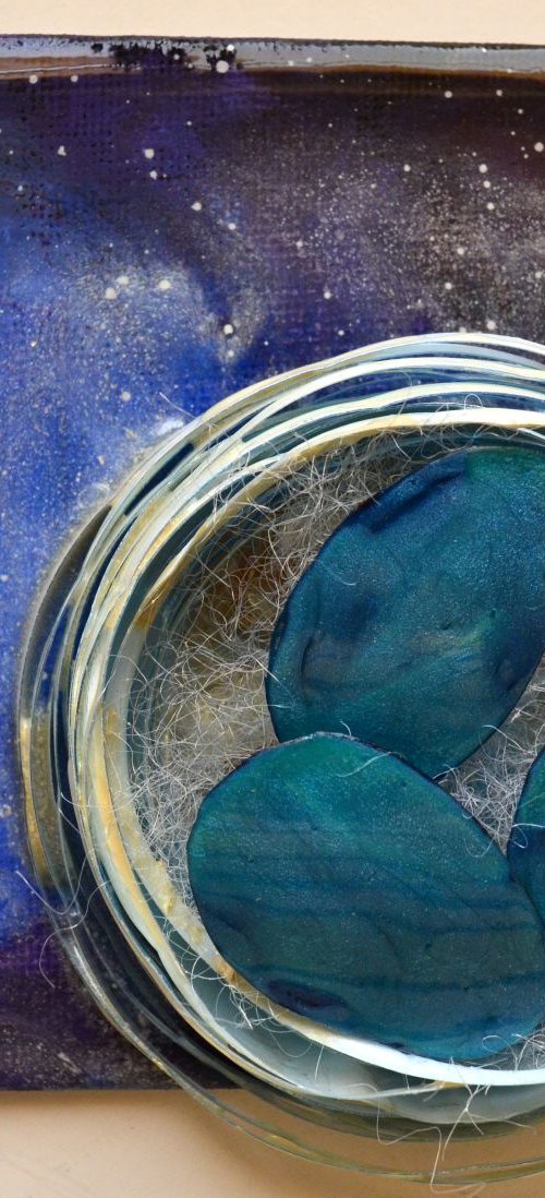 Under the starry night by Swapna Namboodiri
