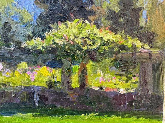 Spring Morning in the Garden