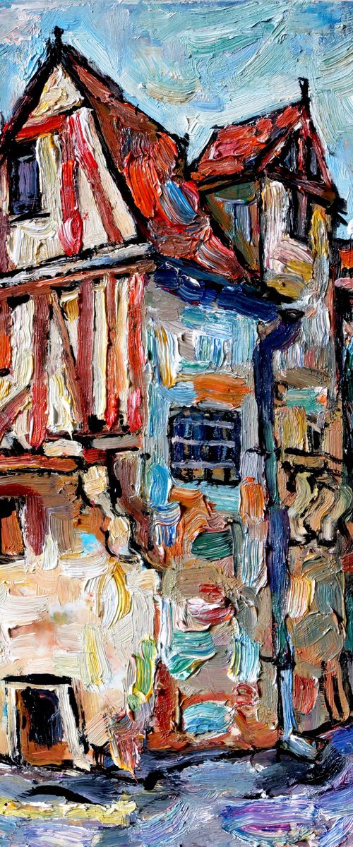 "Montignac-Lascaux Street" by Nikifor Swiristuhin