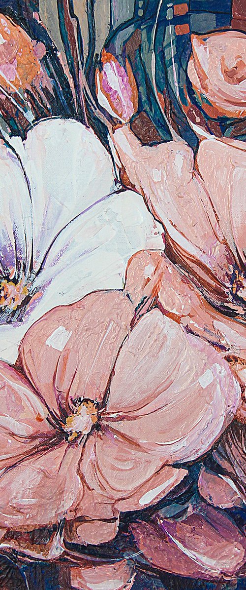 Spring Bloom Art by ARTIST GURDISH PANNU