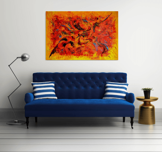 SUMMER HOLIDAYS.140x92 cm.