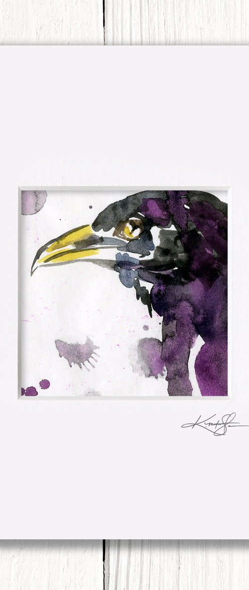 Crow Sketch 6 by Kathy Morton Stanion